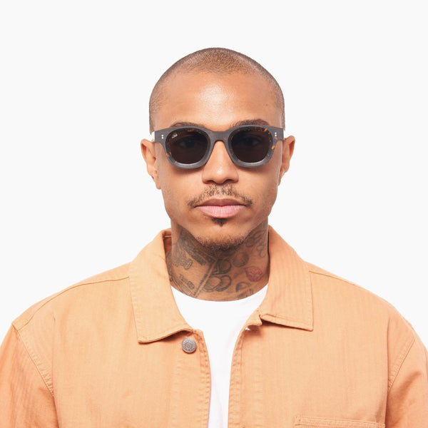 Apollo Raw / Tortoise Acetate & Black Lens - Shade Files